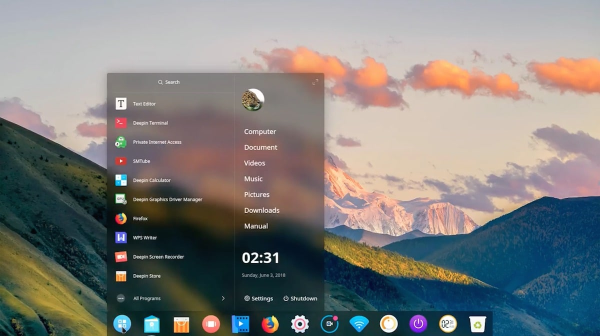 deepin 15.8