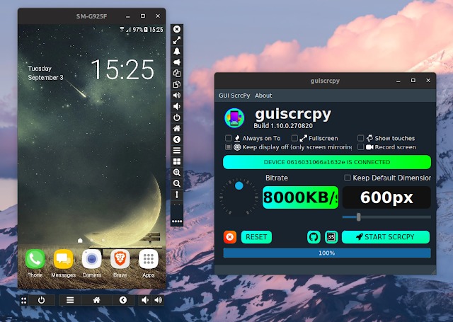 Guiscrcpy