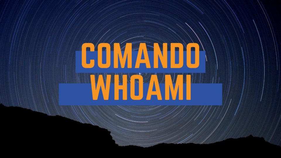 comando whoami