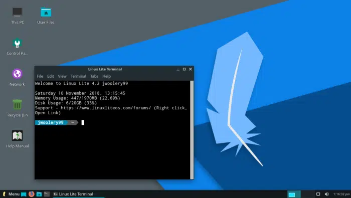 Linux Lite 4.2