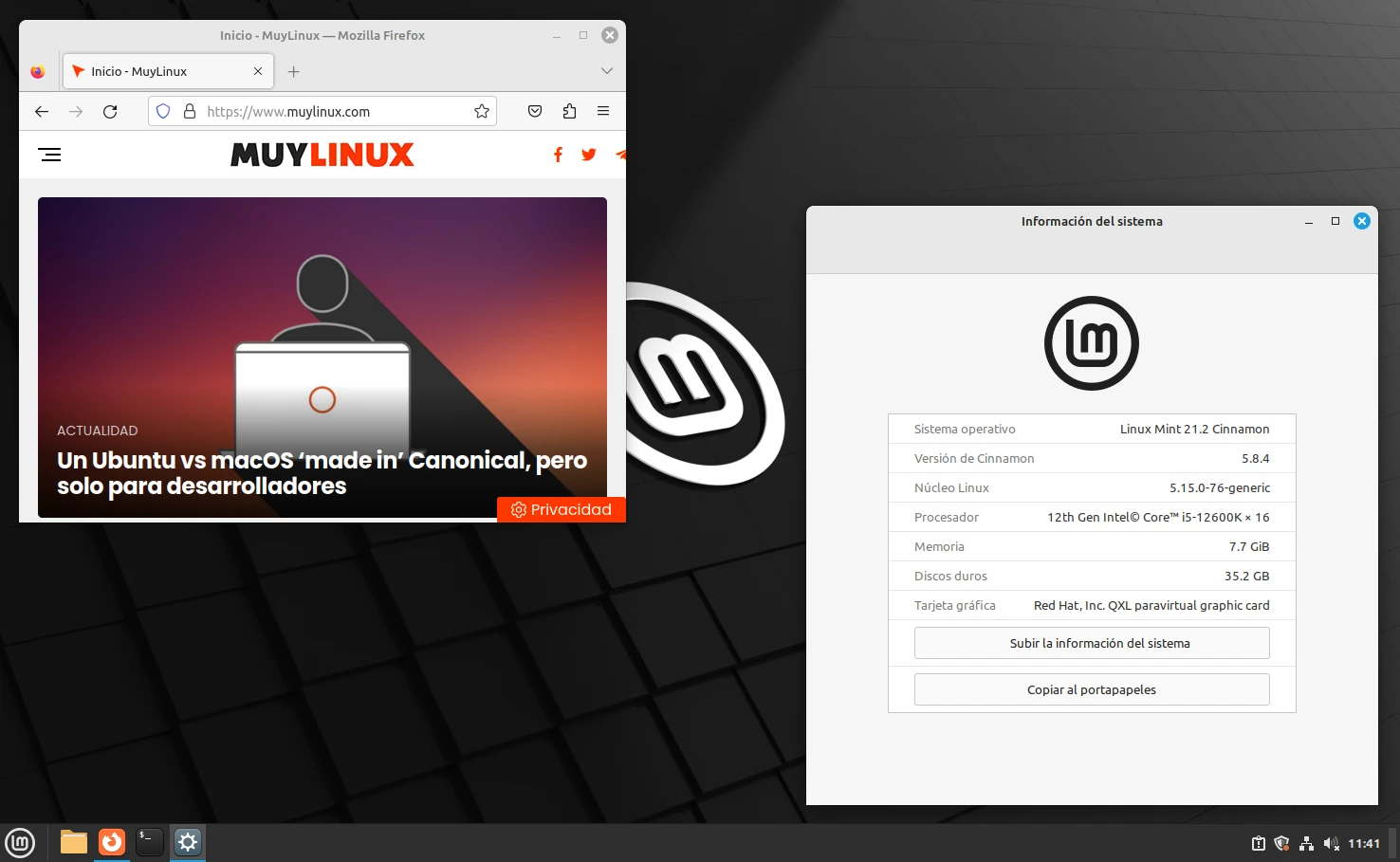 Linux Mint 21.2