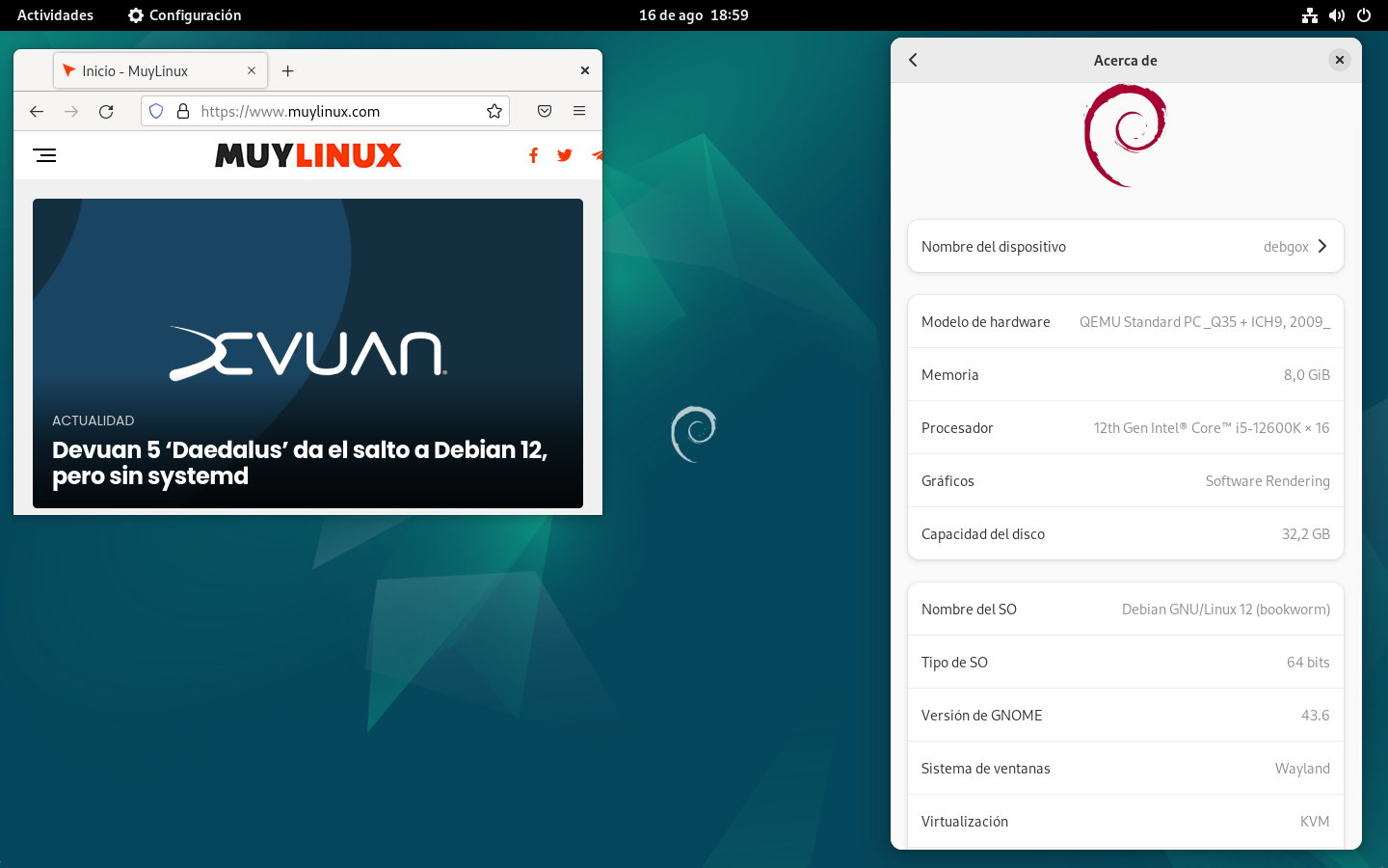 Debian 12 Bookworm