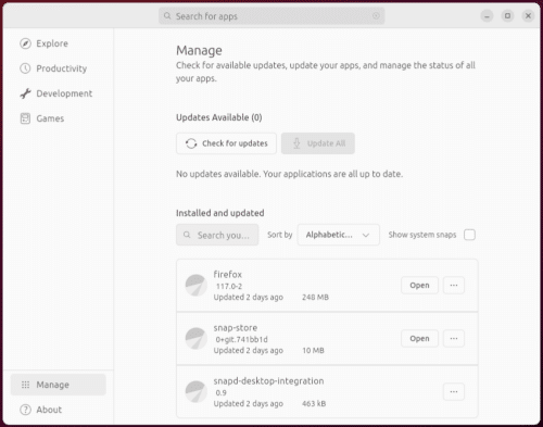 Ubuntu App Center - Centro de aplicaciones