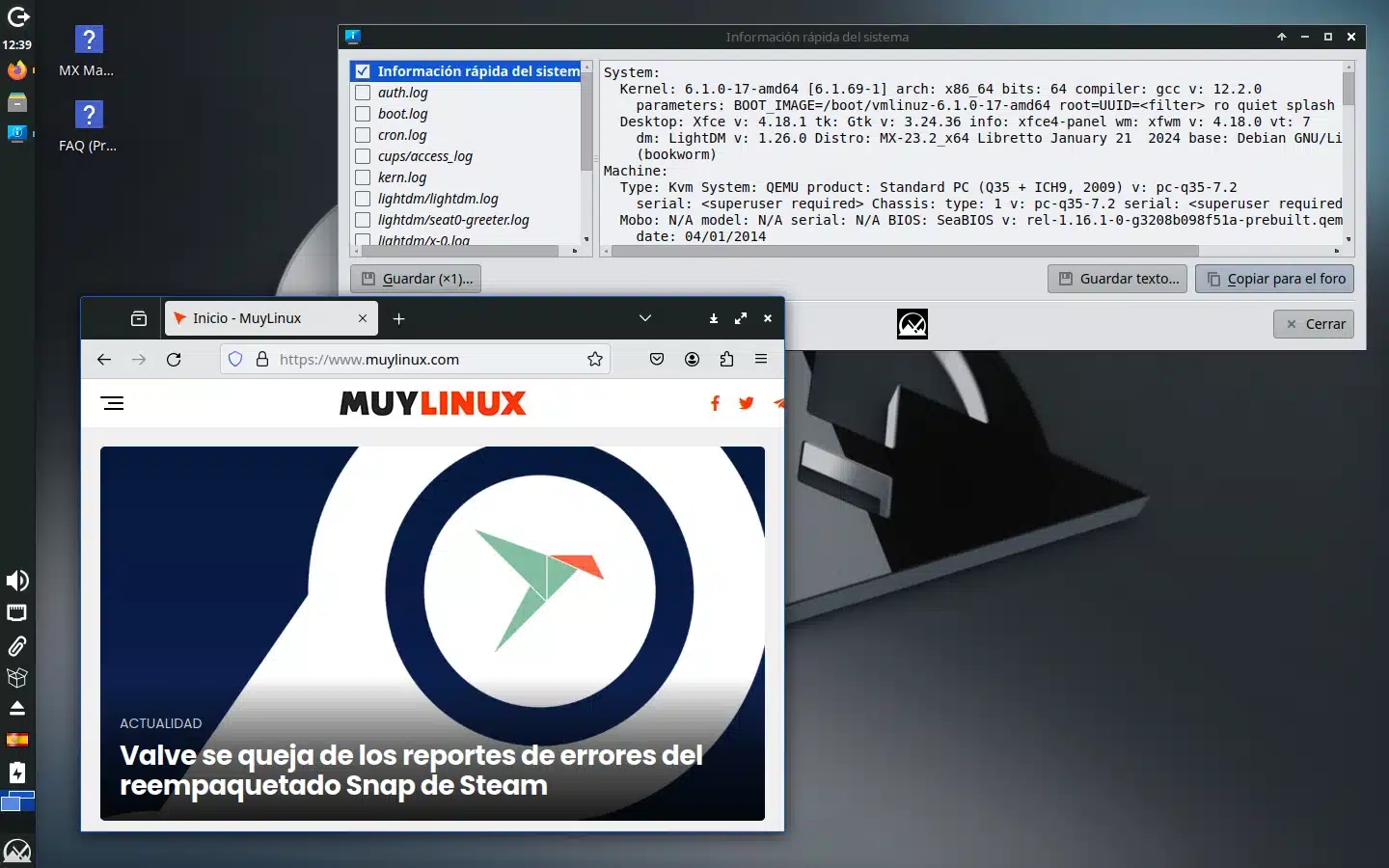 MX Linux 23.2 "Libretto"