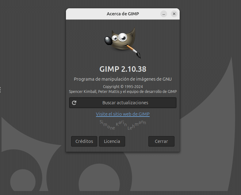 GIMP 2.38