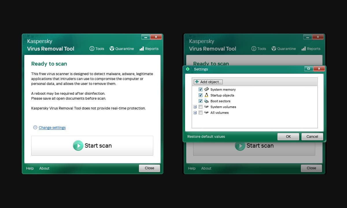 Kaspersky Virus Removal Tool