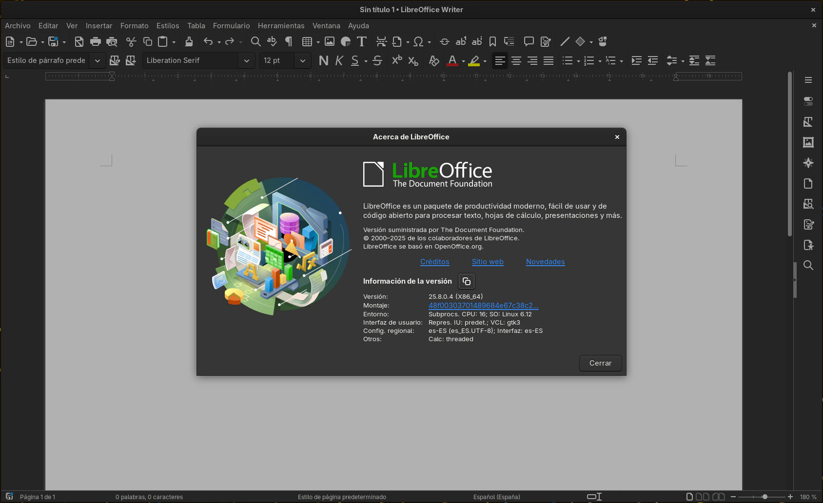 LibreOffice 25.8