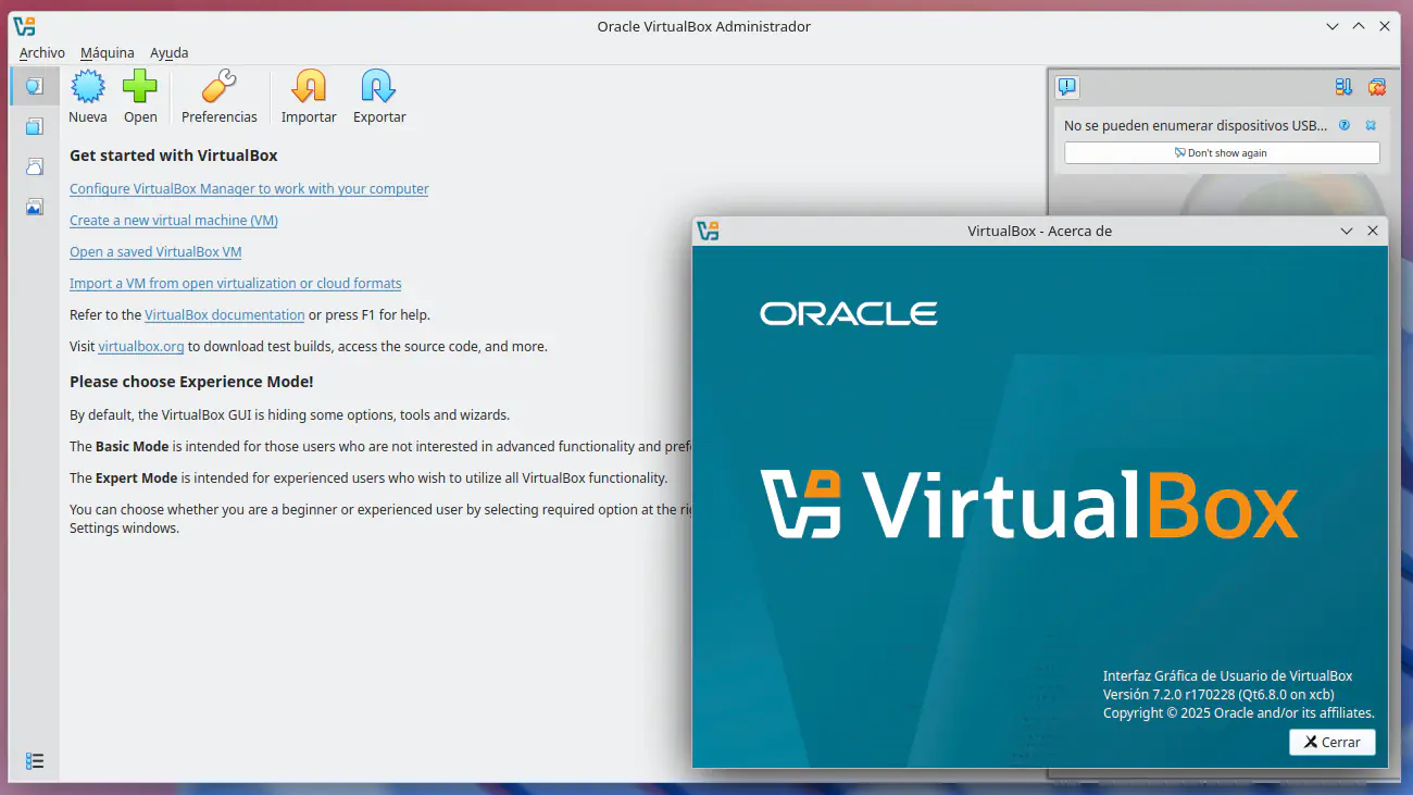 VirtualBox 7.2