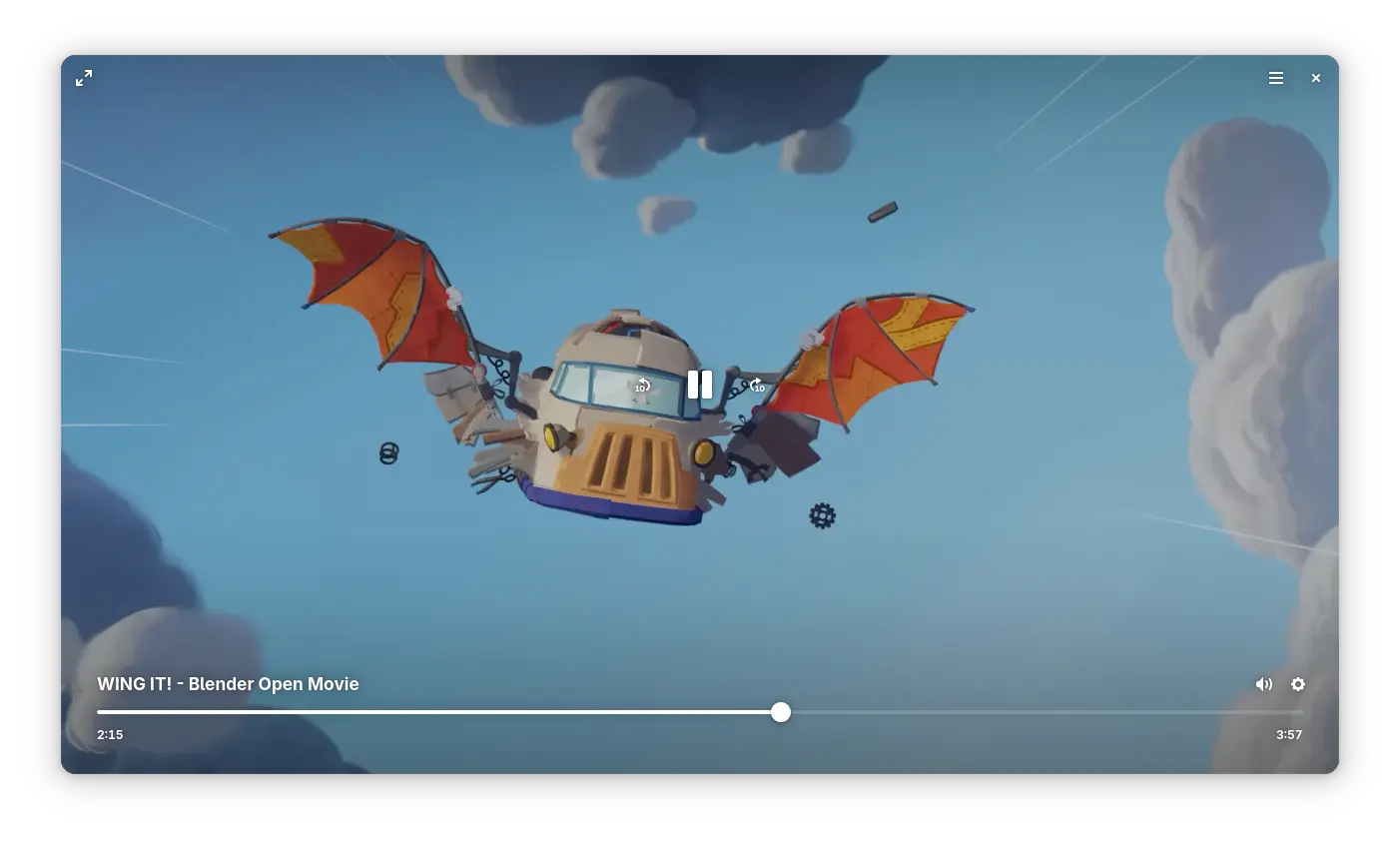 Showtime, el nuevo reproductor de vídeo de GNOME 49