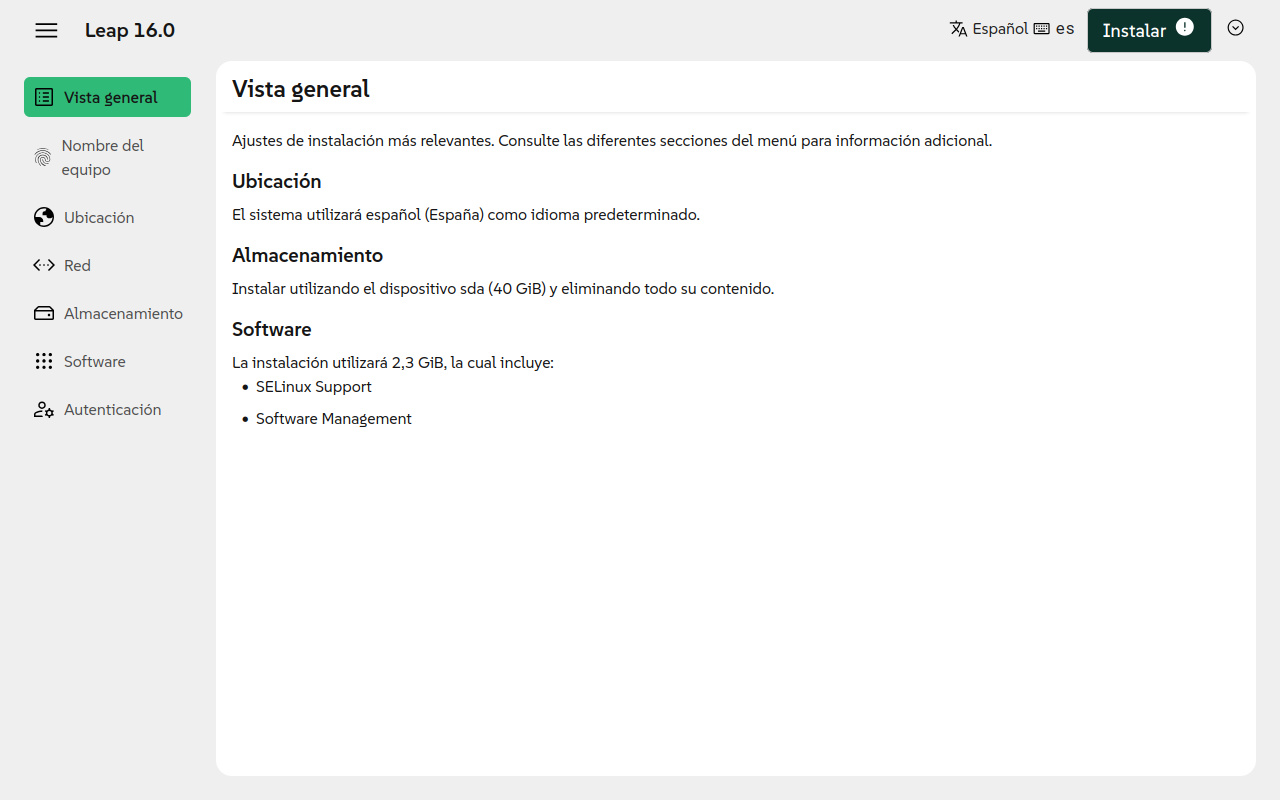openSUSE Leap 16