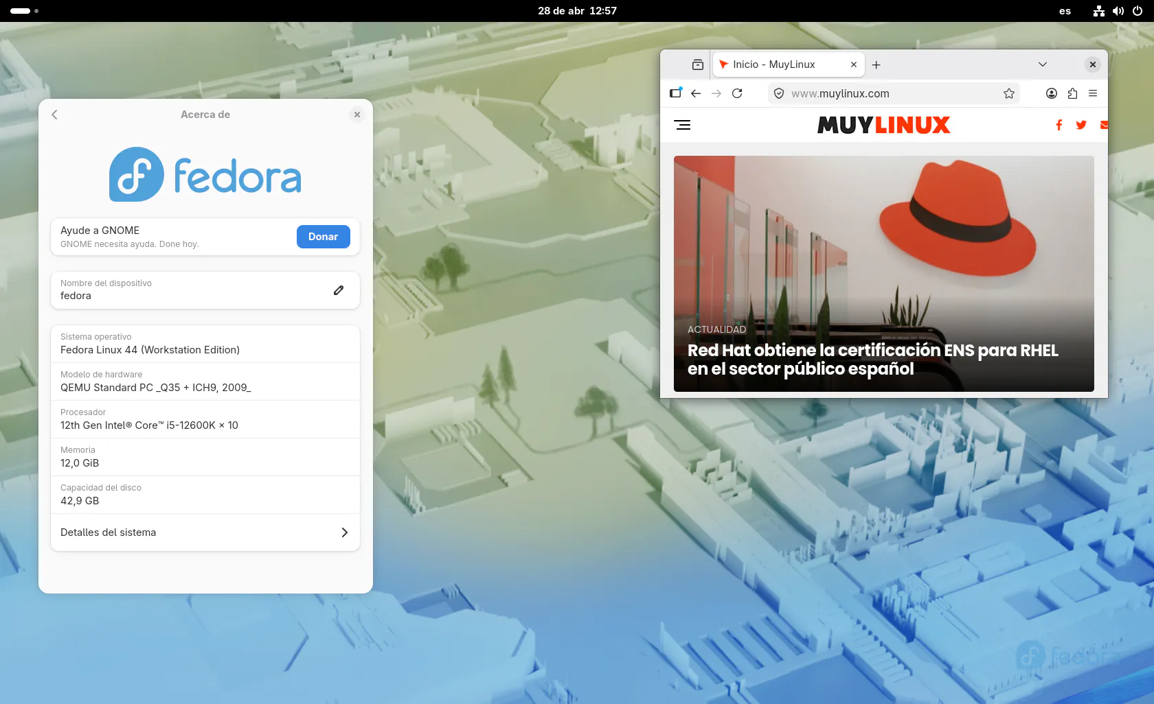 Fedora Workstation 44
