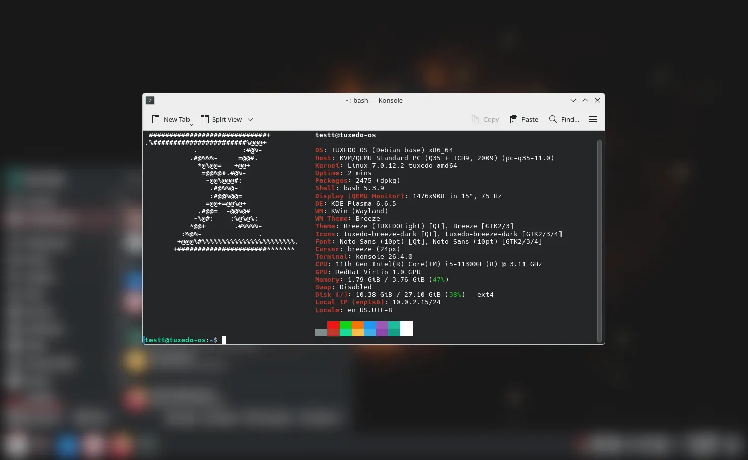 Tuxedo OS