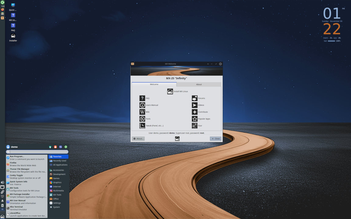 MX Linux 25
