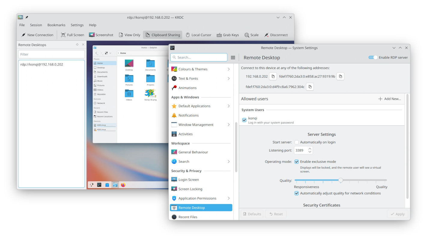 KDE Plasma 6.8