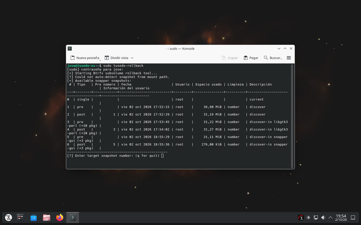 Tuxedo OS Debian Beta